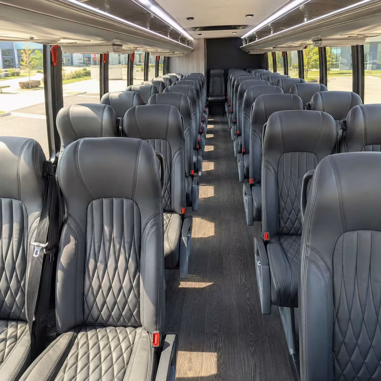 30 passenger minibus interior