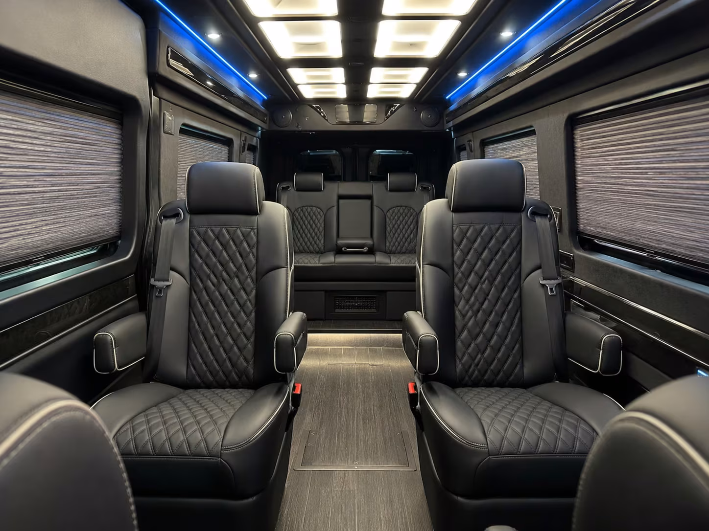 sprinter van with driver interior